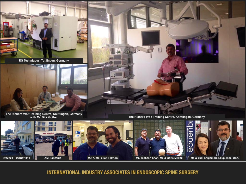 International Industry Associates In Endoscopic Spine Surgery 